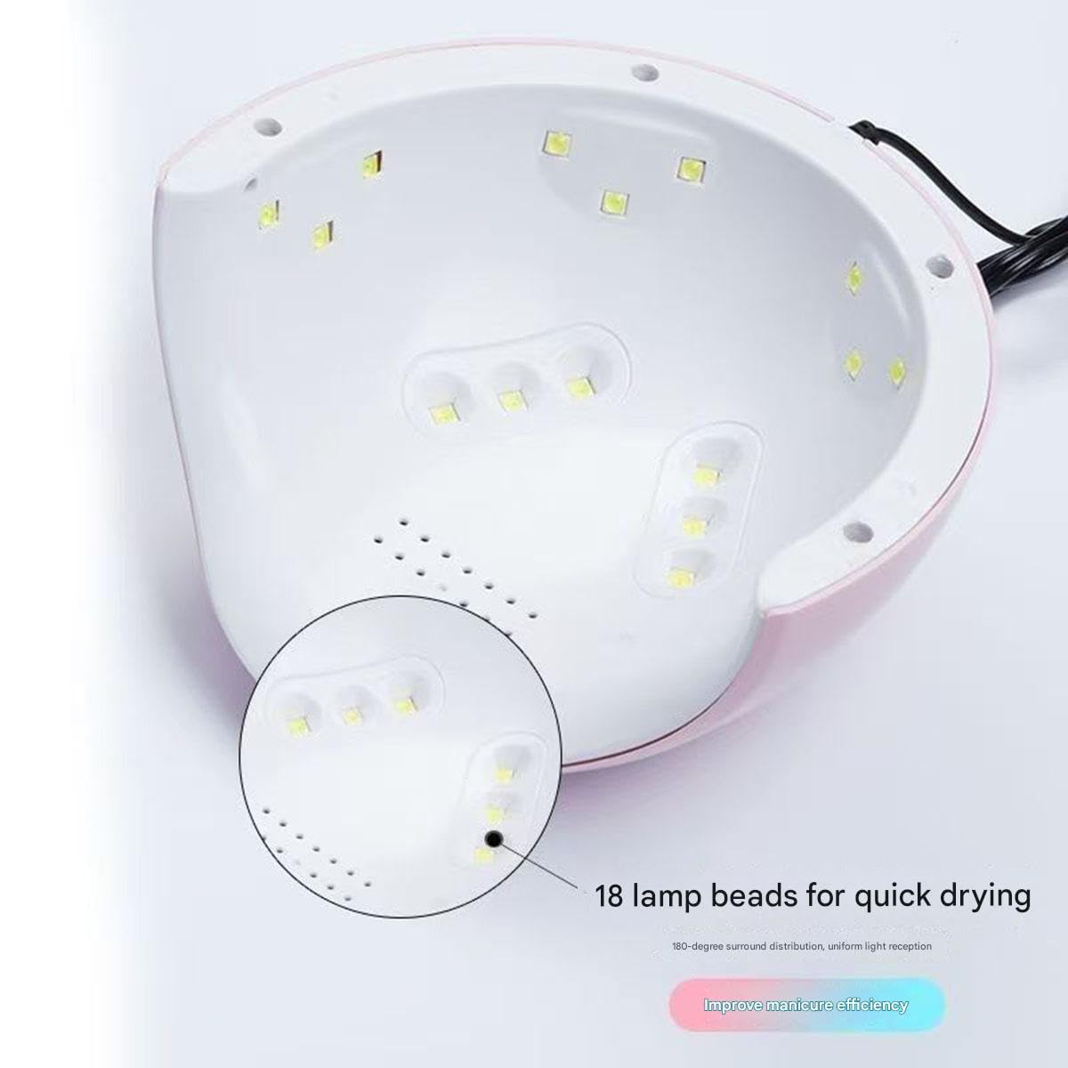 Amazon | SUN19 ミニ LED UV ネイルランプ、プロフェッショナルネイル